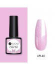 UR cukier 7.5ml do paznokci lakier żelowy kolorowy brokat usuwanie żelu UV lakier półtrwałe matowy efekt emalia lakier do paznok
