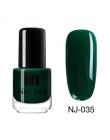 NEE JOLIE lakier do paznokci 3.5ml Glimmer perłowy połysk lakier do paznokci kawa szara seria Glitter Nail artystyczny Design la