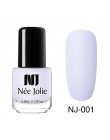 NEE JOLIE lakier do paznokci 3.5ml Glimmer perłowy połysk lakier do paznokci kawa szara seria Glitter Nail artystyczny Design la