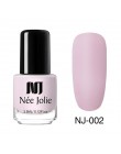 NEE JOLIE lakier do paznokci 3.5ml Glimmer perłowy połysk lakier do paznokci kawa szara seria Glitter Nail artystyczny Design la
