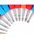 21 typ ceramiczne wiertło do paznokci diamentowy manicure elektryczny nóż do cięcia obróć usuń akcesoria na głowę narzędzia do p