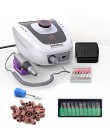 32W 35000RPM elektryczna wiertarka do paznokci maszyna do manicure plik nowa wersja miedziany uchwyt zestaw narzędzi do paznokci