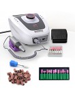 32W 35000RPM elektryczna wiertarka do paznokci maszyna do manicure plik nowa wersja miedziany uchwyt zestaw narzędzi do paznokci