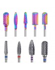 Ceramiczny frez do frez do Manicure Bit Carbide Burr diamentowy frez do paznokci frez do narzędzie do Pedicure