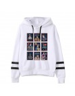 Kpop Stranger Things bluza z kapturem kobieta bluzy z kapturem bluzy Kawaii w koreańskim stylu oversize Harajuku bluza z kapture