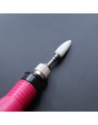 1PC ceramiczne wiertła do paznokci z węglika wolframu frez do Manicure Pedicure akcesoria do paznokci pilnik do paznokci