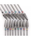 Carbide obrotowy rzep wiertło do paznokci dysza do Manicure elektryczny frez do maszyna do Manicure frez do narzędzie do paznokc