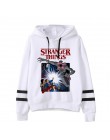 Kpop Stranger Things bluza z kapturem kobieta bluzy z kapturem bluzy Kawaii w koreańskim stylu oversize Harajuku bluza z kapture