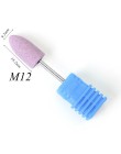 21 typ ceramiczne wiertło do paznokci diamentowy manicure elektryczny nóż do cięcia obróć usuń akcesoria na głowę narzędzia do p