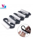 Nowy 10 sztuk czarny Nail Art pielęgnacja paznokci akrylowych pędzelek do czyszczenia kurzu usuń narzędzia do pedicure Manicure 
