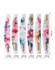 5 sztuk/partia dwustronnie pilnik do paznokci 80/100/150/180/240/320 szlifowanie half moon Nails plik blok buforowy polski Manic
