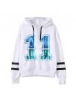 Kpop Stranger Things bluza z kapturem kobieta bluzy z kapturem bluzy Kawaii w koreańskim stylu oversize Harajuku bluza z kapture