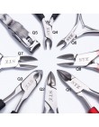 1PC Podiatry obcinacz do paznokci paznokci korekta szczypce Clipper frezy martwa skóra usuwanie brudu nóż ze stali nierdzewnej P