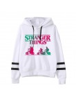 Kpop Stranger Things bluza z kapturem kobieta bluzy z kapturem bluzy Kawaii w koreańskim stylu oversize Harajuku bluza z kapture