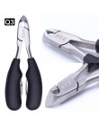 1PC Podiatry obcinacz do paznokci paznokci korekta szczypce Clipper frezy martwa skóra usuwanie brudu nóż ze stali nierdzewnej P
