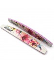 5 sztuk/partia dwustronnie pilnik do paznokci 80/100/150/180/240/320 szlifowanie half moon Nails plik blok buforowy polski Manic