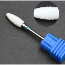 1PC ceramiczne wiertła do paznokci z węglika wolframu frez do Manicure Pedicure akcesoria do paznokci pilnik do paznokci