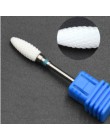 1PC ceramiczne wiertła do paznokci z węglika wolframu frez do Manicure Pedicure akcesoria do paznokci pilnik do paznokci