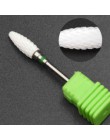 1PC ceramiczne wiertła do paznokci z węglika wolframu frez do Manicure Pedicure akcesoria do paznokci pilnik do paznokci