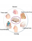Separator palców stopy palucha koślawego Bunion korektor ortezy stopy kości kciuk regulacja korekta Pedicure skarpety prostownic