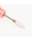 1PC ceramiczne wiertła do paznokci z węglika wolframu frez do Manicure Pedicure akcesoria do paznokci pilnik do paznokci