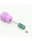 1PC ceramiczne wiertła do paznokci z węglika wolframu frez do Manicure Pedicure akcesoria do paznokci pilnik do paznokci