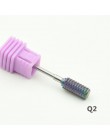 1PC ceramiczne wiertła do paznokci z węglika wolframu frez do Manicure Pedicure akcesoria do paznokci pilnik do paznokci