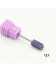 1PC ceramiczne wiertła do paznokci z węglika wolframu frez do Manicure Pedicure akcesoria do paznokci pilnik do paznokci