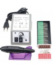 35000RPM Pro elektryczna wiertła do paznokci elektryczna maszyna do Manicure wiertła akcesoria zestaw do Pedicure Nail Drill pil