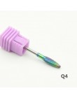 1PC ceramiczne wiertła do paznokci z węglika wolframu frez do Manicure Pedicure akcesoria do paznokci pilnik do paznokci