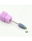 1PC ceramiczne wiertła do paznokci z węglika wolframu frez do Manicure Pedicure akcesoria do paznokci pilnik do paznokci
