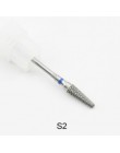 1PC ceramiczne wiertła do paznokci z węglika wolframu frez do Manicure Pedicure akcesoria do paznokci pilnik do paznokci
