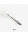 1PC ceramiczne wiertła do paznokci z węglika wolframu frez do Manicure Pedicure akcesoria do paznokci pilnik do paznokci