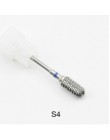 1PC ceramiczne wiertła do paznokci z węglika wolframu frez do Manicure Pedicure akcesoria do paznokci pilnik do paznokci