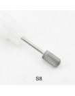 1PC ceramiczne wiertła do paznokci z węglika wolframu frez do Manicure Pedicure akcesoria do paznokci pilnik do paznokci