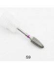 1PC ceramiczne wiertła do paznokci z węglika wolframu frez do Manicure Pedicure akcesoria do paznokci pilnik do paznokci