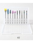 10 sztuk/pudło paznokci stożek końcówki ceramiczne wiertła elektryczne skórek czyste obrotowe do Manicure Pedicure głowica szlif
