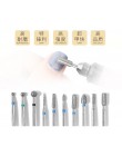 10 sztuk/pudło paznokci stożek końcówki ceramiczne wiertła elektryczne skórek czyste obrotowe do Manicure Pedicure głowica szlif