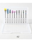10 sztuk/pudło paznokci stożek końcówki ceramiczne wiertła elektryczne skórek czyste obrotowe do Manicure Pedicure głowica szlif