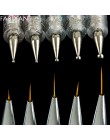5 rozmiar długopis do kropek ozdabianie paznokci akrylowe Rhinestone Crystal 2 Way żel UV malowanie narzędzie do Manicure rysune