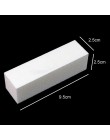 Rosalind 4 sztuk/partia szlifowanie gąbka pilnik do paznokci blok do żel UV polski paznokci DIY Nail Art Manicure Pedicure biały
