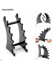 1 zestaw uchwyt szczoteczki do zdobienia paznokci salon pielęgnacji paznokci pędzle Rack akcesoria Carving Carrier przechowywani