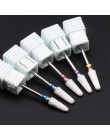 15 rodzaj ceramiczna wiertarka do paznokci bity Manicure akcesoria do maszyn obrotowy rzep elektryczne pilniki do paznokci młyn 