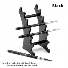 1 zestaw uchwyt szczoteczki do zdobienia paznokci salon pielęgnacji paznokci pędzle Rack akcesoria Carving Carrier przechowywani