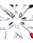 1 sztuk profesjonalne obcinacz do paznokci trymer frezy do Manicure ze stali nierdzewnej wrastające paznokcie nożyczki do naskór