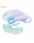 Nowy 10 sztuk Nail Art czyszczenie szczotka do paznokci przybory do manicure pielęgnacja pedicure Soft Remover zestaw szczotecze