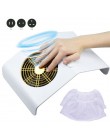 60/40W silny odkurzacz do paznokci kolektor ssący z duża moc wentylator odkurzacz do narzędzia do Manicure Nail Art sprzęt