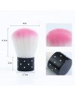1pc plastikowe Manicure Pedicure szczotka czyszczenie paznokci narzędzia miękkie usuń pył makijaż pędzle pielęgnacja paznokci ak