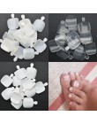 100 sztuk sztuczne Toe fałszywe Nais odpinany do paznokci tipsów naturalne/biały/jasne stóp sztuczne paznokcie Manicure Art fałs