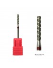 HYTOOS 1Pc Tornado płomień diamentowe wiertło do paznokci 3/32 "Manicure frezy obrotowy rzep akcesoria do wiertarek Spiral Nail 